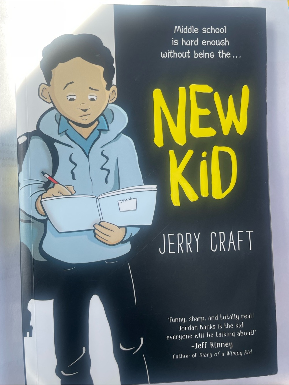 "New Kid" Graphic Novel Book